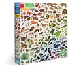 Image de Eeboo - Puzzle Adulte 1000 pièces A Rainbow World - Puzzle Adulte 1000 pièces en Carton recyclé sur la Faune et la Flore - PZTRBW