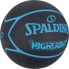 Image de Spalding Highlight Ball 84356Z Ballon de Basketball Unisexe Noir 7 EU