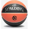 Image de Ballon de basketball taille 7 - Spalding TF1000 Euroleague orange noir