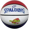 Image de Spalding Space Jam Tune 25Th Anniversary 84687Z Ballon de Basketball Unisexe, Blanc, 7 EU