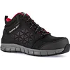 Image de Reebok - Chaussures de sécurité montantes noire en cuir imperméable embout aluminium S3 SRC 40 - Noir