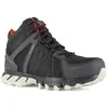 Image de Reebok - Chaussures de sécurité Montantes Noire et Rouge en Cuir imperméable Embout Aluminium Trail Grip S3 SRC 47 - Noir/Rouge