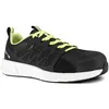 Image de Reebok - Baskets de sécurité Basses Noire et Vert Citron en Maille Nylon Embout Composite S1P SRC ESD 38 - Noir/Vert