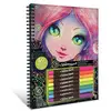 Image de Nebulous Star NS11111 Colouring Book, 9 Piece Set,Black