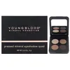Image de Pressed Mineral Eyeshadow Quad - Taupe Smoke by Youngblood for Women - 0.14 oz Eye Shadow
