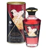 Image de Shunga Huile de massage Chauffante Aphrodisiaque   Vin pétillant à la FRAISE 100 mL