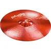 Image de Paiste Color Sound 900 Red Heavy Crash 20 poucesCette cymbale crash Heavy affiche un diamètre de 20 pouces. Fabriquée à partir d'un alliage de bronze B8, elle fournit un son à la fois puissant et clair. Dotée d'un joli revêtement rouge.