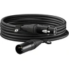 Image de Câble XLR Premium XLR6M noir