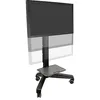 Image de Ergotron Neo-Flex Mobile MediaCenter UHD Support pour TV/Ordinateur Portable/Tablette/Ecran PC Noir