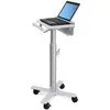 Image de Ergotron StyleView Laptop Cart, SV10 Aluminium, Blanc Ordinateur Portable Panier multimédia