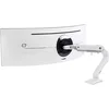 Image de Ergotron - Bras HX HD Gaming : Support Mono-écran, pour moniteurs incurvés 1000R jusqu'à 49 Pouces, 12,7-19,1kg, VESA   Pivot HD, Blanc (45-647-216)