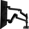 Image de Ergotron   LX Pro Premium Bras Vertical empilable Double écran, Support de Bureau VESA   pour 2 écrans jusqu'à 27 Pouces, 4 à 10 kg chacun   Noir Mat