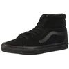 Image de Vans U Sk8 Hi - Baskets Mode Mixte Adulte - Noir (Black/Black) - 36 EU (Taille Fabricant : 4.5 US)