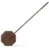 Image de Gingko OCTAGON ONE DESK LAMP - WALNUT