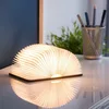 Image de Gingko Mini Lampe de Lecture Intelligente en Bois Naturel - Noyer
