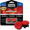 Image de KontrolFreek FPS Freek Inferno pour Manette Playstation 4 (PS4) et PlayStation 5 (PS5) | Joysticks Performance | 2 Taille Haute Concave | Rouge