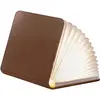 Image de Gingko LED SMART BOOKLIGHT- LARGE BROWN LEATHER