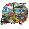 Image de Master Pieces Campeurs Heureux - Puzzle Forme