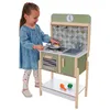Image de KidKraft Cuisine Enfant en Bois Time to Cook avec 5 Accessoires, Dinette avec Aliments à Jouer, Jeu d'imitation, Jouet Enfant dès 2 Ans, 20513