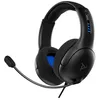 Image de Pdp Gaming Lvl50 Filaire Casque avec Mic pour Playstation, Ps4, Ps5 - Pc, Ipad, Mac, Compatible - Noise Cancelling Microphone, Lightweight, Soft Compourt Over Ear Headphones - Noir