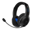 Image de Pdp Gaming Lvl50 sans Fil Casque avec Mic pour Playstation, Ps4, Ps5 - Pc, laptop Compatible - Noise Cancelling Microphone, Bass Boost, Lightweight, Soft Compourt Over Ear Headphones - Noir
