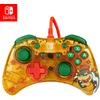 Image de Pdp Rock Candy Filaire Gaming Switch Pro Manette - Official License Nintendo - Oled / Lite Compatible - Compact, durable Travel Manette - Bowser