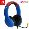 Image de Pdp Gaming Airlite Stereo Casque avec Mic pour Nintendo Switch - Pc, Ipad, Mac, laptop Compatible - Noise Cancelling Microphone, Lightweight, Soft Compourt On Ear Headphones - Mario