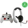Image de PDP XBX BUNDLE Rematch manette and Airlite filaire Casque Radial White for Xbox Series X|S, Xbox One, Officially Licensed