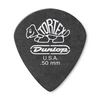 Image de Dunlop 482P50 - Tortex Pitch Black Jazz III Guitar Pick 0,50mm X 12