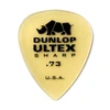 Image de Dunlop 433P73 - Ultex Sharp Guitar Picks 0,73mm X 6