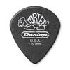 Image de Dunlop 482P150 - Tortex Pitch Black Jazz III Guitar Pick 1,50mm X 12