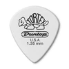 Image de Dunlop 478P135 - Tortex White Jazz III Guitar Pick 1,35mm X 12