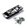 Image de Dunlop Pick Tin - EVH Vhi Black/White 0,60mm Max-Grip