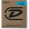 Image de Dunlop DBFS45125 Flatwound Long Scale 45-125 pour basse 5 cordes
