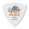 Image de Dunlop 456P60 - Tortex Flex Triangle Guitar Pick 0,60mm X 6