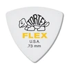 Image de Dunlop 456P73 - Tortex Flex Triangle Guitar Pick 0,73mm X 6