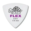 Image de Dunlop 456P114 - Tortex Flex Triangle Guitar Pick 1,14mm X 6