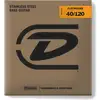 Image de Dunlop DBFS40120 Flatwound Long Scale 40-120 pour basse 5 cordes