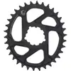Image de Sram X-Sync 2 Ovale 34t Montage Direct 6 Mm Offset Alum Black Eagle Chainring Mixte, Noir