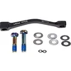 Image de KIT PIEZAS MONT.DISC.FR.SRAM DEL.180 TR.160 ARC-IR, Noir