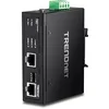 Image de TRENDnet, TI-IG60, Injecteur Industriel renforcé 60 W Gigabit PoE+, Montage sur Rail DIN, boîtier classé IP30, Comprend Un Rail DIN et des Supports muraux