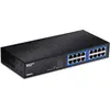 Image de TRENDnet, TEG-S16DG, Commutateur métallique de Bureau Gigabit GREENnet Non géré à 16 Ports, répartiteur Ethernet, 16 Ports RJ-45 10/100/1000, capacité de Transfert de 32 Gbit/s