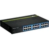 Image de TRENDnet, TEG-S24DG, Commutateur de Bureau Gigabit GREENnet Non géré 24 Ports, commutateur réseau Ethernet, capacité de Commutation de 48 Gbit/s, Noir