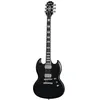 Image de Epiphone Prophecy SG Aged Jet Black Metallic - Modèle à Double Pan Coupé