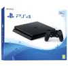Image de Sony, PlayStation 4 Slim 500 Go, Console PS4 Slim + 1 Manette Sans Fil DUALSHOCK 4 V2, Châssis F, Couleur : Jet Black