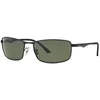 Image de Ray-Ban - RB3498 - Lunettes de soleil Homme, Noir (Negro), 61