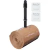 Image de WTB NanoAir Chambre à air en TPU pour vélo de montagne, 69,8 x 4,8-6,3 cm, 60 % plus légère et 3 fois plus petite que la chambre à air traditionnelle, valve Presta de 48 mm, comprend deux patchs