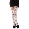 Image de Leg Avenue 9733 00222 Collants, Blanc, Taille Unique Femme