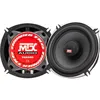 Image de MTX TX650C Haut-parleurs voiture Coaxiaux 13cm 2 voies 80W RMS 4 châssis alu Tweeters néodyme dôme soie Membrane pulpe célulose