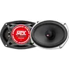 Image de MTX TX669C Haut-parleurs voiture Coaxiaux 15x23cm 6x9 2 voies 120W RMS 4 Châssis alu Tweeters néodyme dôme soie Membrane fibre